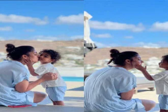 नयनतारा ने ग्रीस डायरीज़ से अपने जुड़वाँ बेटों के साथ मनमोहक पल की झलक पेश की
