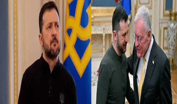 अमेरिकी दूत केलॉग के साथ बैठक सार्थक रही-जेलेंस्की