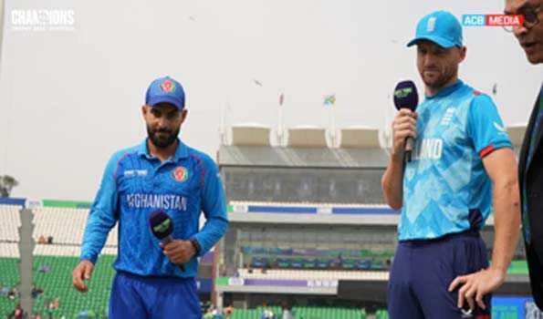 इंग्लैंड के खिलाफ अफगानिस्तान पहले करेगा बल्लेबाजी