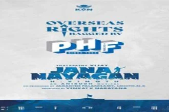 केवीएन प्रोडक्शंस ने जन नायकन की वैश्विक रिलीज़ के लिए फ़ार्स फ़िल्म के साथ साझेदारी की