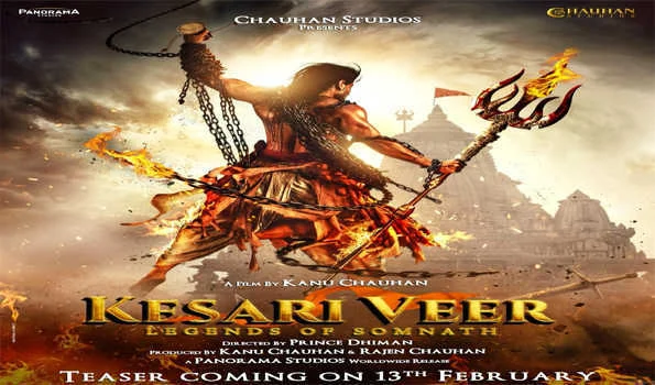 'केसरी वीर: लीजेंड्स ऑफ सोमनाथ' का पहला मोशन पोस्टर रिलीज