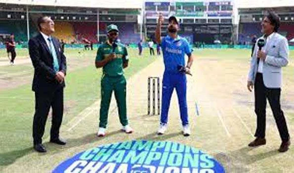 दक्षिण अफ्रीका ने टॉस जीतकर पहले बल्लेबाजी करने का किया फैसला