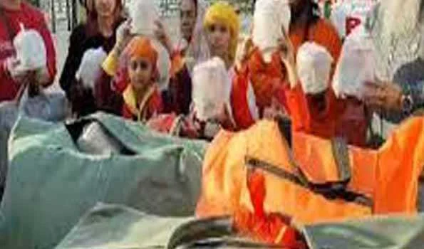 पाकिस्तान से आए 400 हिन्दू सिख भाईयों के अस्थि कलश