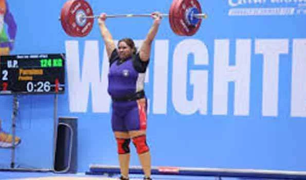 पूर्णिमा पाण्डेय ने वेटलिफ्टिंग में जीता रजत पदक