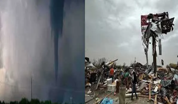 अमेरिका में तूफान, बवंडर से मरने वालों की संख्या बढ़कर हुई 28