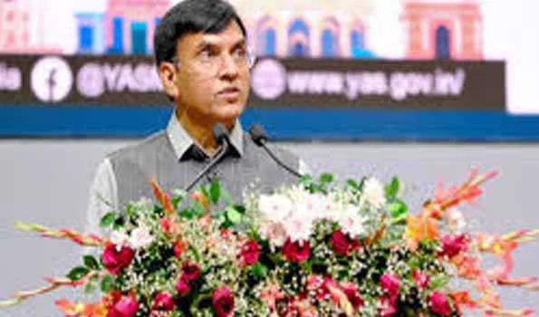 मांडविया ने स्पेशल ओलंपिक विश्व शीतकालीन खेलों के 49 सदस्यीय भारतीय दल को दी विदाई