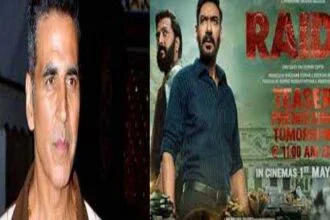 अक्षय कुमार ने अजय देवगन को फिल्म रेड 2 के लिये बधाई दी