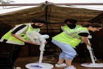 तपती गर्मी में पंखे और कूलर बांटने के लिए तापसी पन्नू ने हेमकुंट फाउंडेशन के साथ हाथ मिलाया