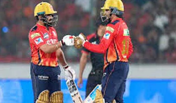 प्रभसिमरन और प्रियांश के तूफान से पंजाब के 201 रन