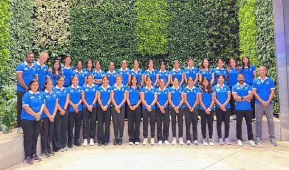 भारतीय महिला हॉकी टीम पांच मैचों की सीरीज के लिए ऑस्ट्रेलिया रवाना