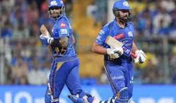 मुम्बई इंडियंस ने चेन्नई सुपर किंग्स को नौ विकेट से हराया