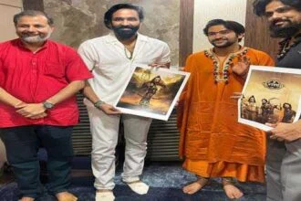 विष्णु मांचू ने धीरेन्द्र शास्त्री से मुलाकात की