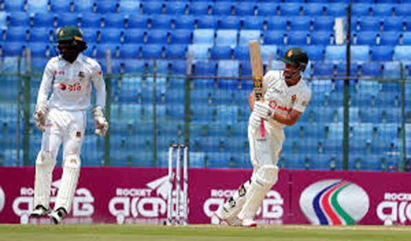 शादमन इस्लाम का शतक, बंगलादेश ने बनाई 64 रन की बढ़त