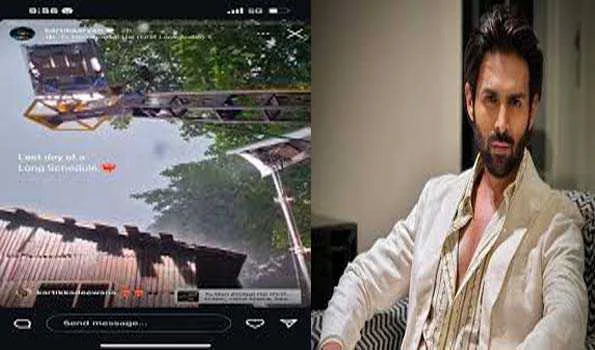 कार्तिक आर्यन ने अनुराग बसु की अनटाइटल्ड इंटेंस म्यूजिकल लव स्टोरी का लंबा शेड्यूल पूरा किया