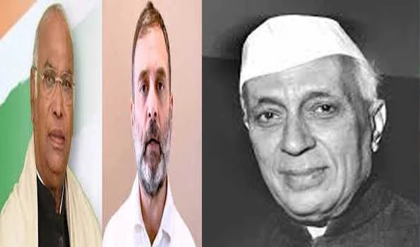 खरगे-राहुल ने पंडित नेहरू को पुण्यतिथि पर किया नमन