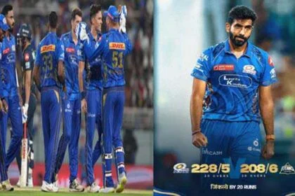 गुजरात टाइटंस को 20 रन हराकर मुंबई इंडियंस दूसरे क्वालिफायर में पहुंची