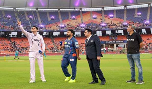 गुजरात टाइटंस ने टॉस जीतकर पहले गेंदबाजी का किया फैसला