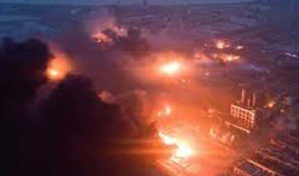 चीन में आवासीय क्षेत्र में विस्फोट में 17 लोग घायल, चार की हालत गंभीर