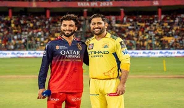 चेन्नई ने टॉस जीता,बेंगलुरु पहले करेगी बल्लेबाजी