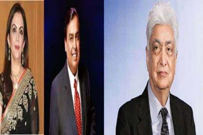 टाइम मैगजीन की सौ प्रभावशाली लोगों की सूची में भारत के अंबानी दम्पति एवं अजीम प्रेमजी शामिल