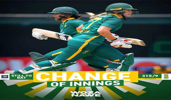 दक्षिण अफ्रीका की महिला टीम ने दिया श्रीलंका को 316 रनों का लक्ष्य