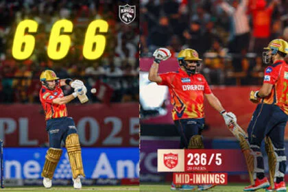 पंजाब किंग्स ने दिया लखनऊ सुपर जायंट्स 237 रनों का लक्ष्य