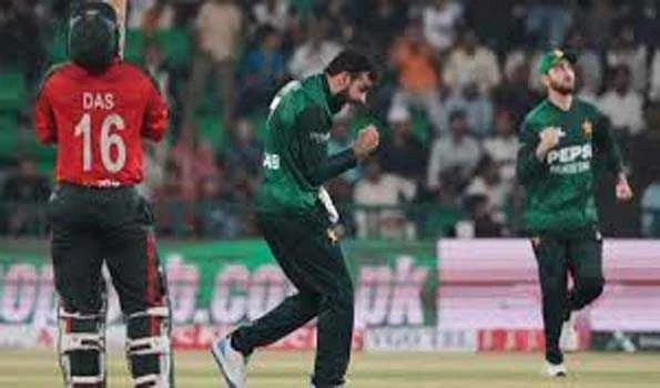 पाकिस्तान ने टी-20 मैच में बंगलादेश को 37 रनों से हराया