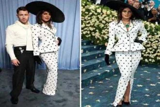 प्रियंका चोपड़ा ने निक जोनास के साथ मेट गाला में बिखेरा जलवा