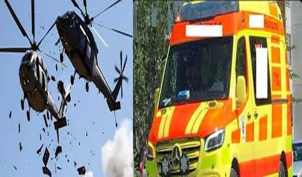 फिनलैंड में हेलीकॉप्टर की टक्कर में 5 की मौत