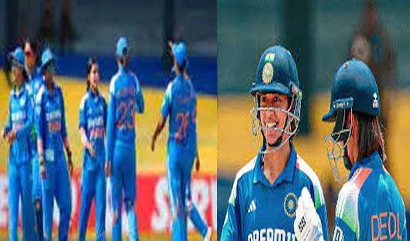 भारतीय महिला टीम ने श्रीलंका को 97 रनों से हराकर त्रिकोणीय श्रृंखला जीती