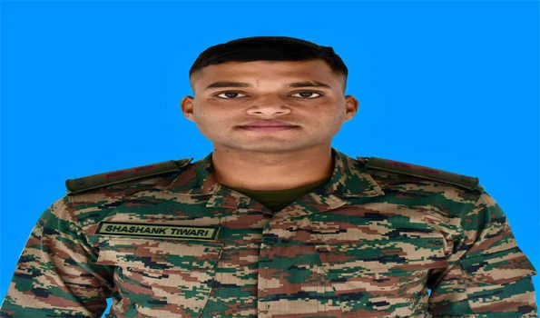लेफ्टिनेंट शशांक तिवारी ने साथी सैनिक को बचाने के लिए दिया सर्वोच्च बलिदान