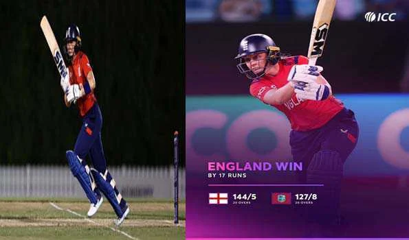 वेस्टइंडीज पर 17 रनों की जीत के साथ इंग्लैंड तीन मैचों की सीरीज में किया क्लीन स्वीप