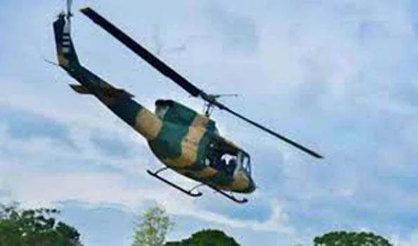 श्रीलंका वायु सेना के हेलीकॉप्टर दुर्घटना में छह लोगों की मौत