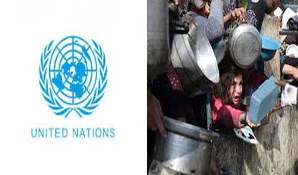 संयुक्त राष्ट्र से गाजा को  अकालग्रस्त क्षेत्र घोषित करने का आग्रह