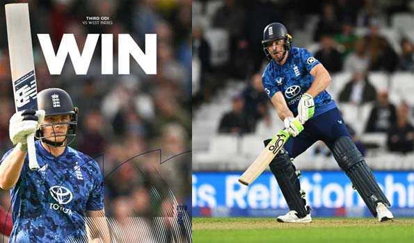 इंग्लैंड ने एकदिवसीय सीरीज में वेस्टइंडीज का किया सफाया