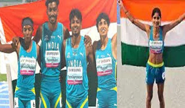 एशियाई एथलेटिक्स चैंपियनशिप में भारत ने आठ स्वर्ण समेत 24 पदक जीते