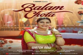 टी सीरीज हरियाणवी के धमाकेदार नए गाने बालम छोटा में सपना चौधरी ने डाला देसी तड़का