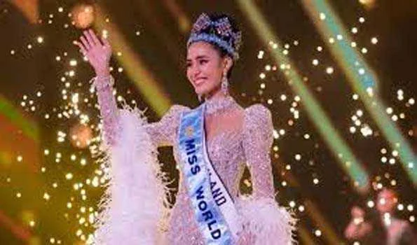 थाइलैंड की ओपल सुचाता चुआंगश्री बनीं मिस वर्ल्ड 2025