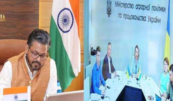 भारत और यूक्रेन में कृषि सहयोग पर चर्चा