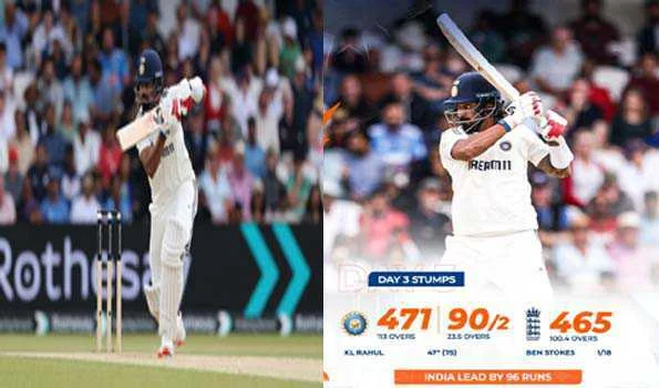 भारत की पतवार राहुल और गिल के हाथ