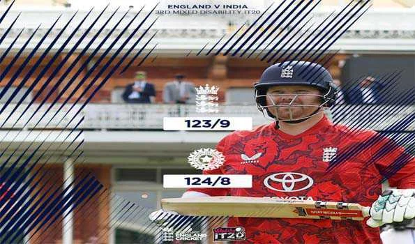 भारत ने इंग्लैंड को दो विकेट से हराया