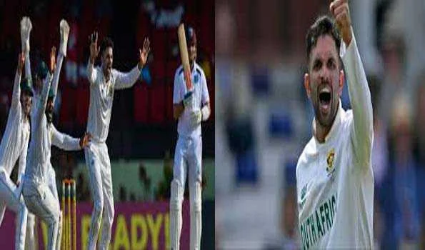 भोजनकाल तक जिम्बाब्वे ने दिये दक्षिण अफ्रीका को चार झटके