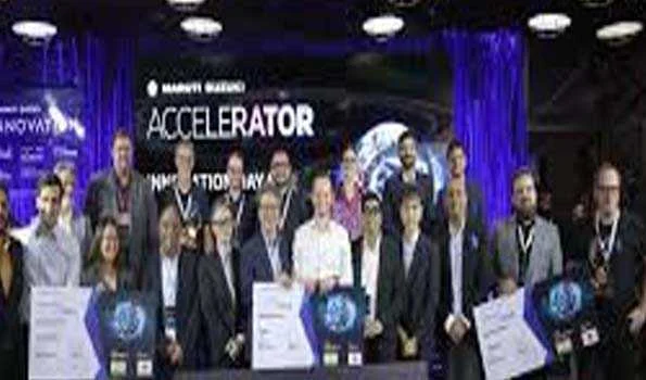 मारुति सुजुकी के एक्सेलेरेटर प्रोग्राम में छह भारतीय और तीन जर्मन स्टार्टअप विजेता बने