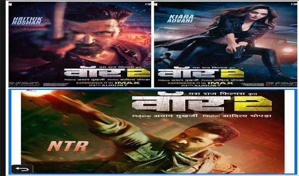 यशराज फिल्म्स की फिल्म वॉर 2  का ग्लोबल आइमैक्स रिलीज़ 14 अगस्त को, 50 दिन की उलटी गिनती नए पोस्टरों के साथ शुरू