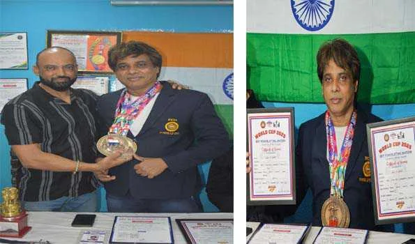 लालित भाई पटेल ने वर्ल्ड पावरलिफ्टिंग चैंपियनशिप में जीते तीन स्वर्ण पदक