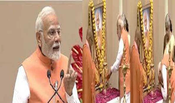 सरकार की गरीबोन्मुखी नीतियों के पीछे है नारायण गुरू की प्रेरणा : मोदी