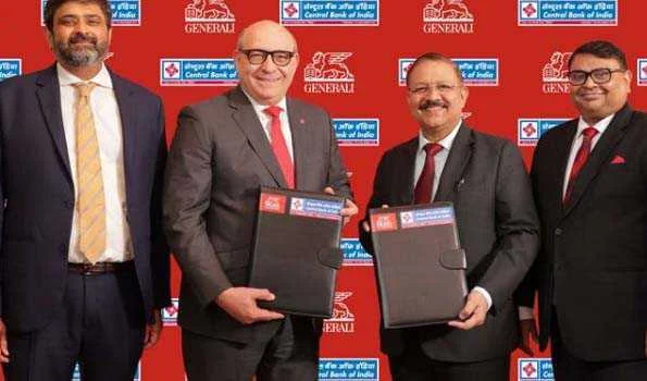 सेन्ट्रल बैंक ऑफ इंडिया की जनरली ग्रुप के साथ रणनीतिक साझेदारी