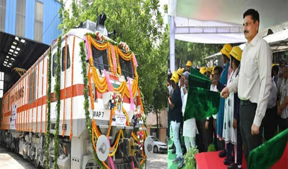 बरेका की ऐतिहासिक उपलब्धि, 2500वें विद्युत रेल इंजन का किया निर्माण