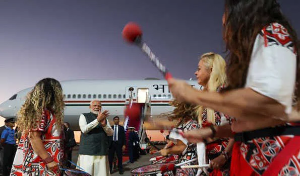 ब्राजील के राष्ट्रपति के साथ द्विपक्षीय वार्ता के लिए ब्रासीलिया पहुंचे मोदी