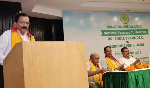 ‘किसान संगठनों को सरकार के अमेरिका से व्यापार समझौते में अपने हितों का ध्यान रखने की उम्मीद